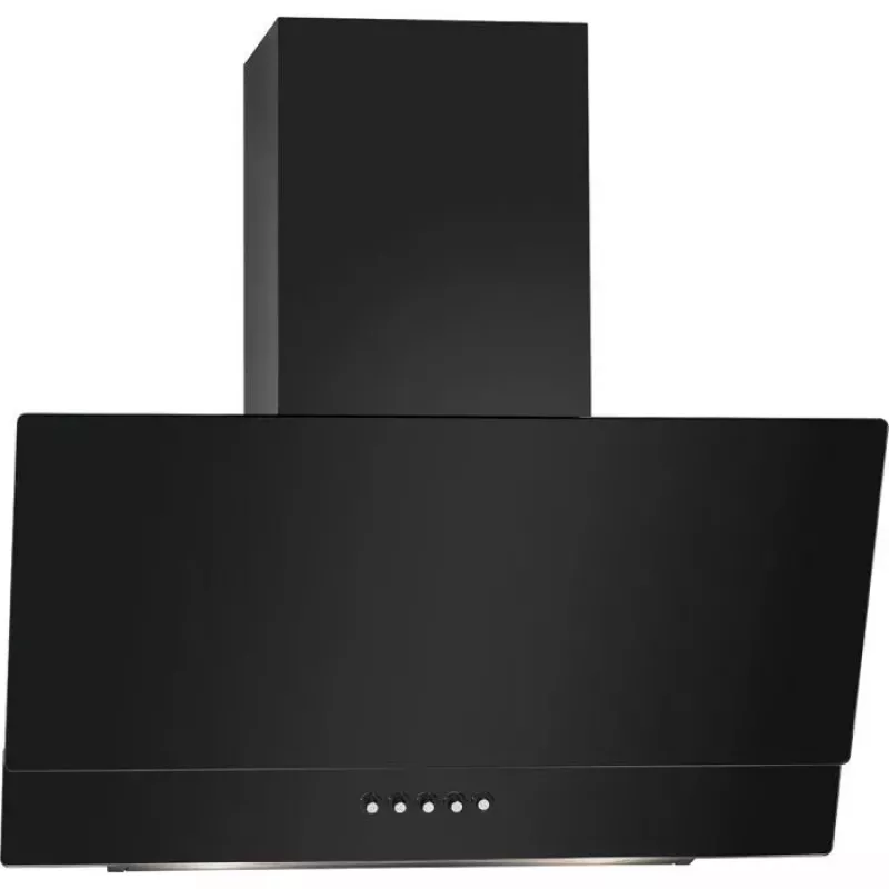 Sienas montāžas tvaika nosūcējs BOMANN DU 7607 G, 60 cm, melns, alumīnija filtrs, 150 mm izvads, 68 dB