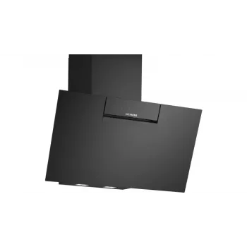 Siemens iQ300 LC87KFN60 tvaika nosūcējs, pie sienas montējams, melns, 427 m³/h