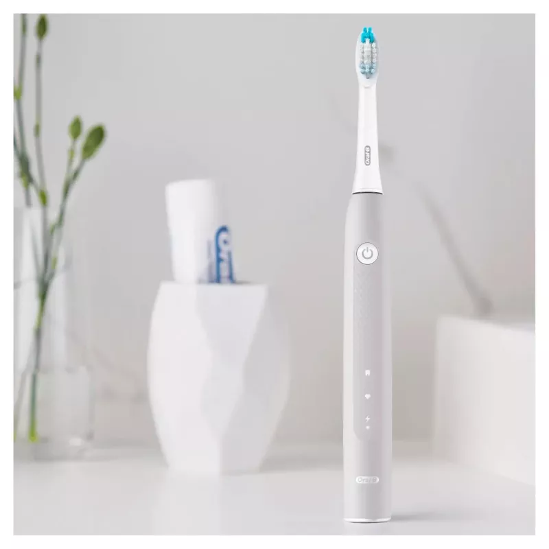 Oral-B Pulsonic Clean 2 gab. Balts
