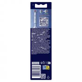 Zobu birstes uzgaļi Oral-B 860960 4 iepakojumā, balti rezerves uzgaļi