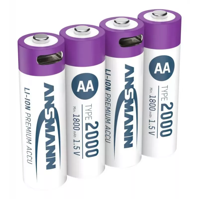 Uzlādējamā baterija Ansmann 1312-0036 AA Litija-jonu