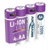 Uzlādējamā baterija Ansmann 1312-0036 AA Litija-jonu