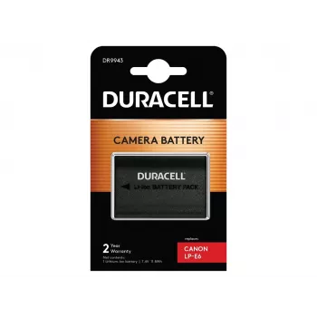 Kameras baterija Duracell DR9943 LP-E6 1600mAh Li-Ion