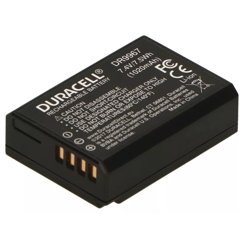 Duracell kameras baterija – aizstāj Canon LP-E10 bateriju