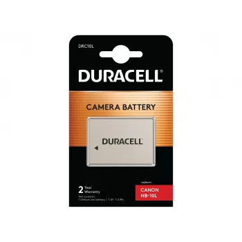 Duracell kameras baterija - aizstāj Canon NB-10L bateriju
