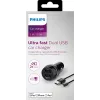 Philips USB auto lādētājs DLP2357V/10