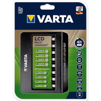 Baterijas lādētājs Varta LCD Multi Charger+