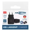Iekštelpu lādētājs Ansmann HC218PD Universal melns