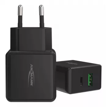 Iekštelpu lādētājs Ansmann HC218PD Universal melns