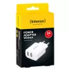Iekštelpu lādētājs Intenso POWER ADAPTER 2XUSB-A/7802412 Universāls Balts