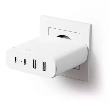 Lādētājs ALOGIC 4X100 Universal balta USB Indoor