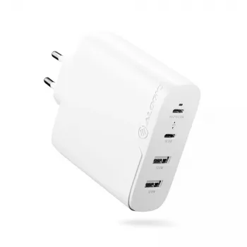 Lādētājs ALOGIC 4X100 Universal balta USB Indoor