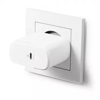 Maiņstrāvas lādētājs ALOGIC 1X65 Universal balts