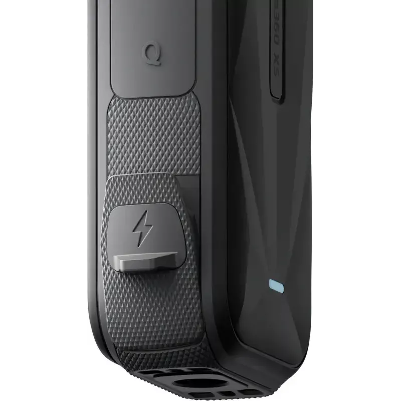 USB porta vāciņš Insta360 X5 — laikapstākļu izturīgs USB uzlādes vāciņš, melns, 26,2×15,1×9,5 mm