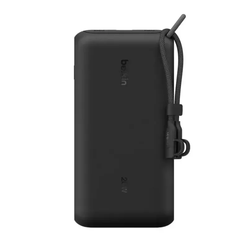 Ārējais akumulators Belkin BPB028HQBK 20000 mAh, 2× USB-C, 1× USB-A, melns