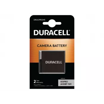 Duracell darbības kameras akumulators - aizstāj GoPro Hero 5 akumulatoru