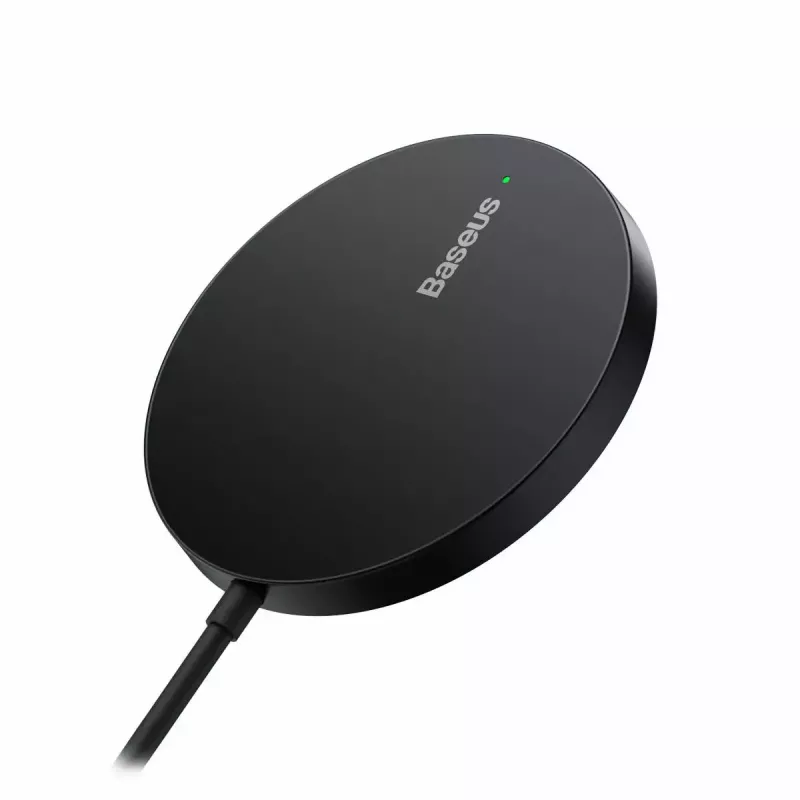 Lādētājs Baseus CCJJ040001 bezvadu iekštelpām USB melns viedtālruņiem