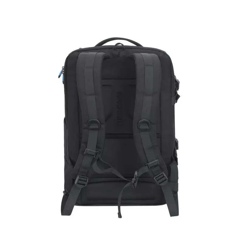 Mugursomas futrālis Rivacase 7860 portatīvajiem datoriem līdz 43,9 cm (17,3 collas), poliesters, melns/zils