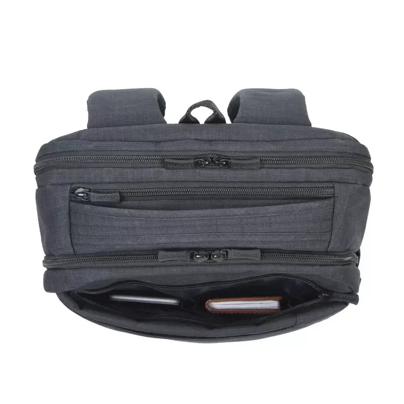 Mugursoma Rivacase 8365 17,3 collu portatīvajiem datoriem, poliesters, melna, 850 g