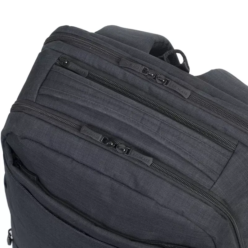 Mugursoma Rivacase 8365 17,3 collu portatīvajiem datoriem, poliesters, melna, 850 g