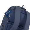 Mugursoma Rivacase 8460 portatīvajiem datoriem līdz 43,9 cm (17,3 collas), poliesteris, zila, 717 g