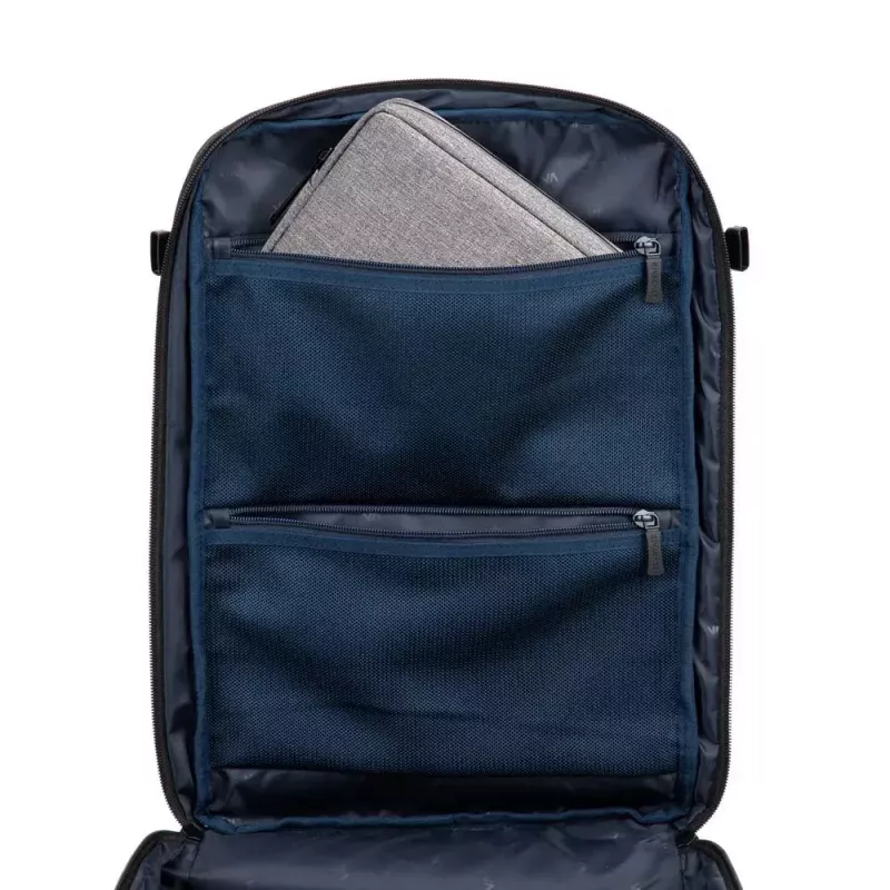 Mugursoma Rivacase 8461 43,9 cm 17,3 collas Melns 2 priekšējās kabatas
