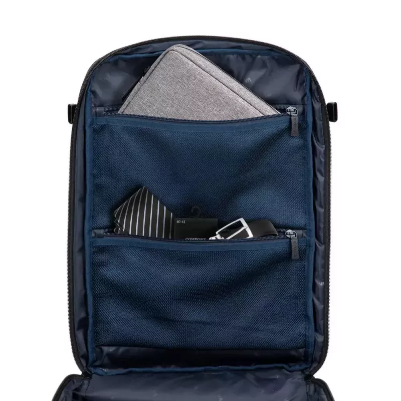 Mugursoma Rivacase 8461 43,9 cm 17,3 collas Melns 2 priekšējās kabatas