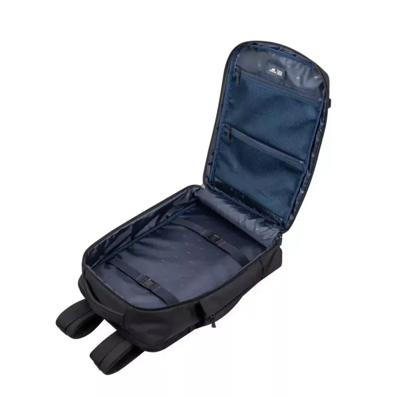 Mugursoma Rivacase 8461 43,9 cm 17,3 collas Melns 2 priekšējās kabatas
