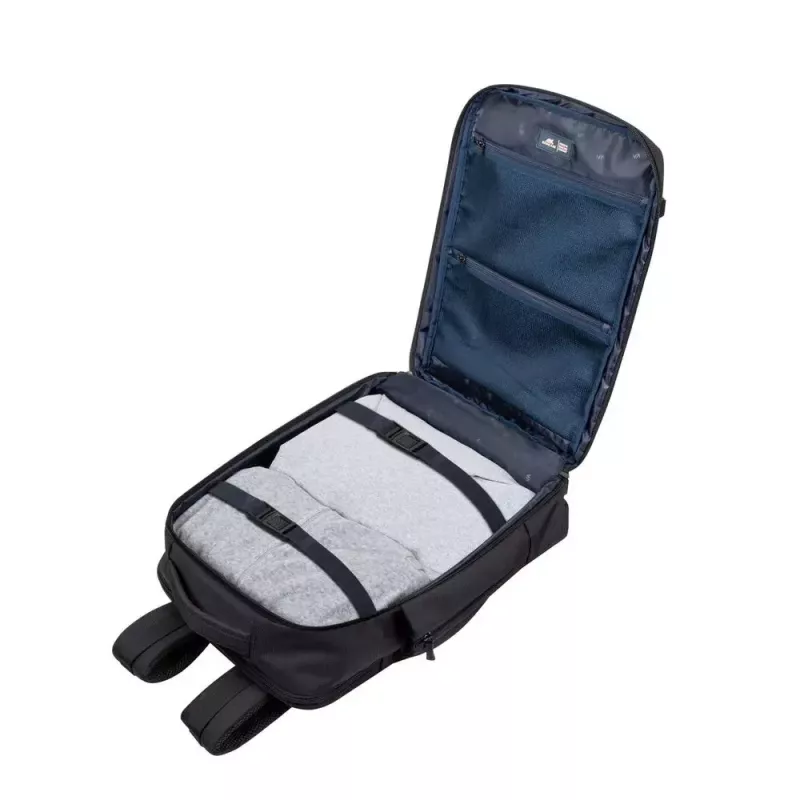 Mugursoma Rivacase 8461 43,9 cm 17,3 collas Melns 2 priekšējās kabatas