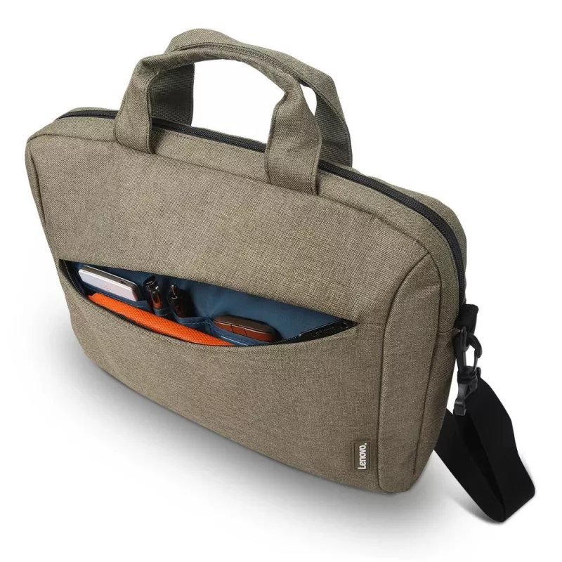 Lenovo GX40Q17232 klēpjdatora soma 39,6 cm (15,6 collas) virsējās ielādes soma Zaļa