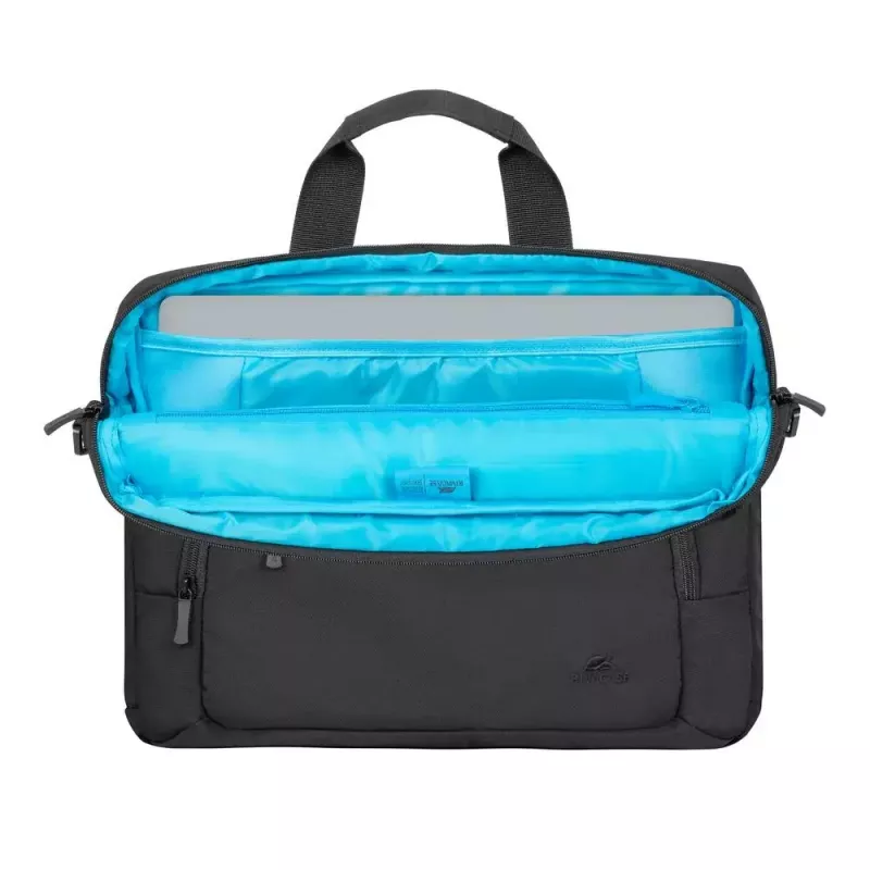 Toploader soma Rivacase 7521 35,6 cm (14 collas) Melna