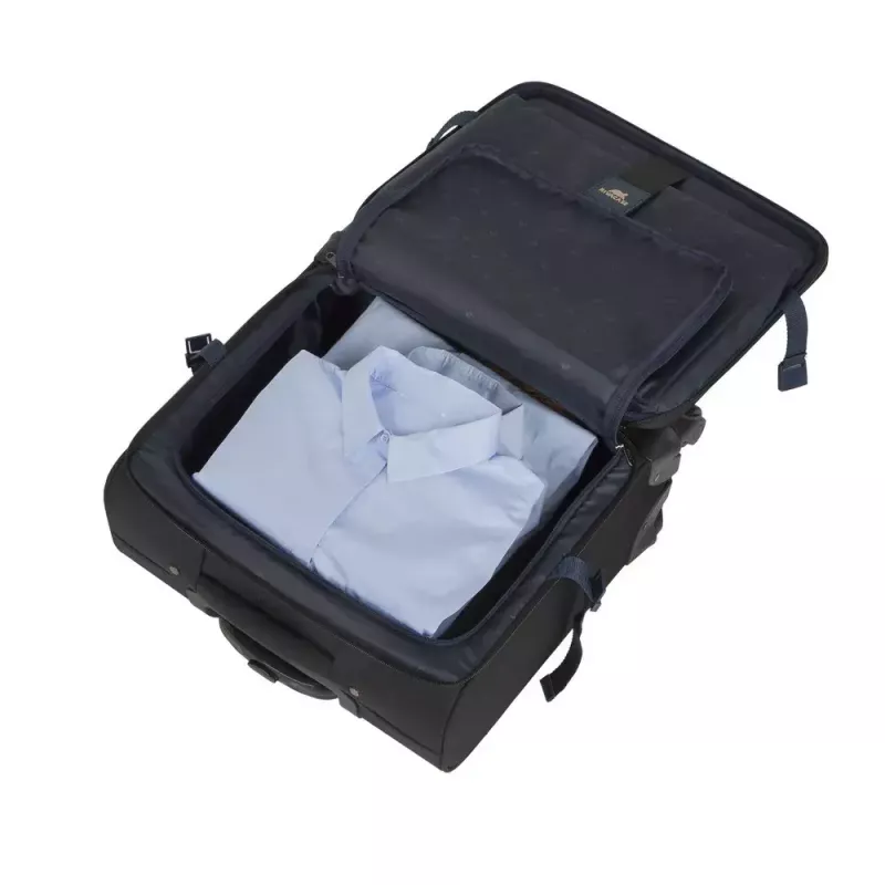 Čemodāns-ratinieks Rivacase 8481 15,6 collu portatīvajiem datoriem, poliesteris, 3,2 kg, melns