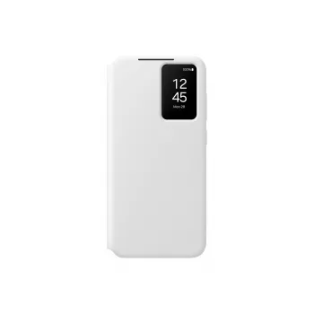 Wallet vāciņš Samsung Galaxy S24 FE 6.7 inch balta 1 card pocket