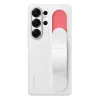 Cover Samsung Galaxy S25 Ultra Monochromatic balta with Stand