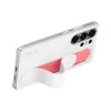 Cover Samsung Galaxy S25 Ultra Monochromatic balta with Stand