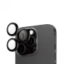 PanzerGlass ® Hoops® Kameras Lēcu Aizsargs Melns iPhone 16 Pro | 16 Pro Max