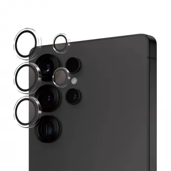 PanzerGlass ® Hoops® Kameras objektīva aizsargs, caurspīdīgs, Samsung Galaxy S25 Ultra