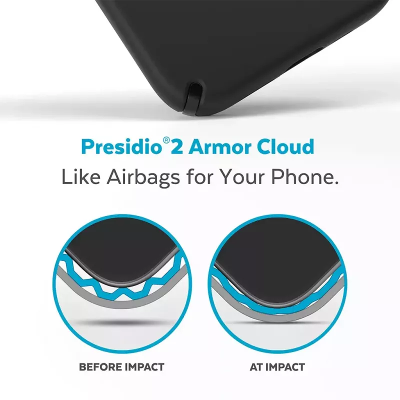 Speck Presidio2 Pro + MS Apple iPhone 14 Plus/15 Plus melns - ar Microban izturīgs maciņš