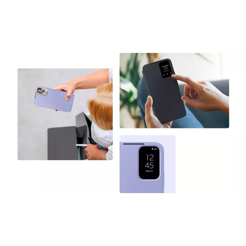 Samsung EF-ZA346 mobilā tālruņa maciņš 16,8 cm (6,6 collas) maciņveida vāciņš melns
