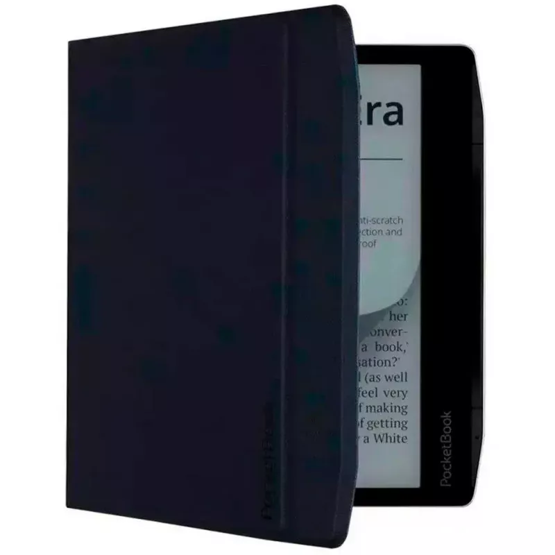 Planšetdatora maciņš PocketBook HN-QI-PU-700-WB-WW — aizsargapvalks 7 collu ierīcēm, zils