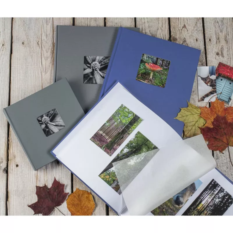 Hama Fine Art fotoalbums Pelēks 50 lapas 10 x 15 cm