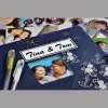 Hama Fine Art fotoalbums zils 50 loksnes 10 x 15 cm