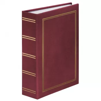 Hama London fotoalbums sarkans 100 loksnes 9 x 13 Iesējums ar vāku
