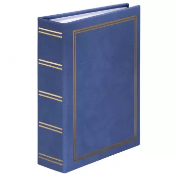 Hama London fotoalbums Zils 100 loksnes 13 x 18 Iesējums ar vāka stiprinājumu