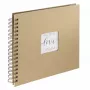 Hama Craft fotoalbums Brūns 80 lapas 10 x 15 Spirālveida iesējums