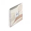Hama Watercolor fotoalbums brūns 50 loksnes spirāles iesējums