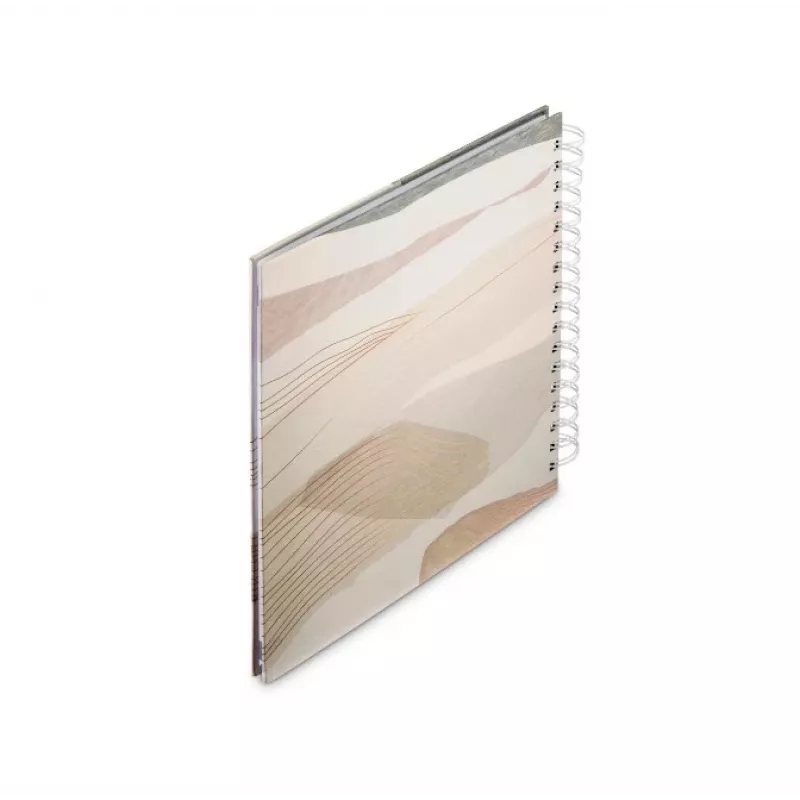 Hama Watercolor fotoalbums brūns 50 loksnes spirāles iesējums