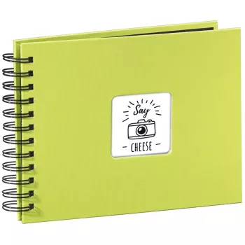 Hama fotoalbums Zaļš 50 lapas 10 x 15 Spirālveida iesējums