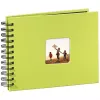 Hama fotoalbums Zaļš 50 lapas 10 x 15 Spirālveida iesējums