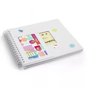 Fotoalbums Hama 00007293 Balts Spirāļu iesējums 280x240 mm